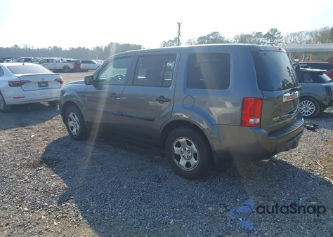 2013 Honda Pilot Lx z USA, uszkodzony, nr VIN 5FNYF3H29DB003382
